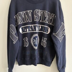 Hollister Navy Blue Crewneck Sweatshirt Penn State Nittany Lions
